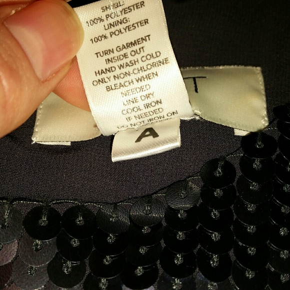 Loft Sequin Sleeveless Blouse - Picture 3 of 6